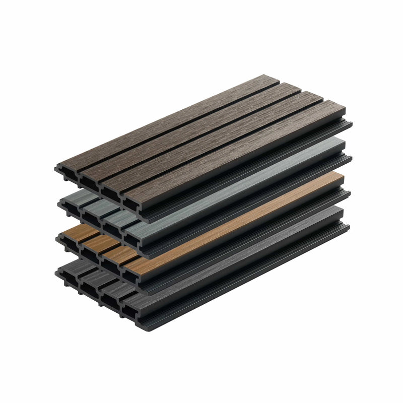 Acupanel® Exterior Composite Wood-Effect Slat Wall Panels